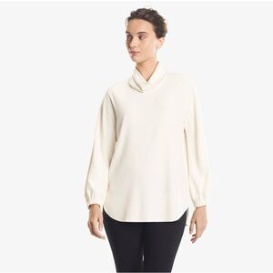 MM LAFLEUR The Dolores Top—Wave Crepe